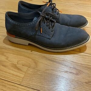 Cole Haan Men's Blue Leather Dress Shoes